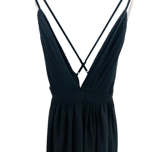 Lulu's Black Maxi Dress - Picture 6 of 8